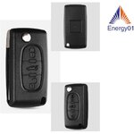 Coque clé Peugeot 3 boutons VA2 CE0523, photo 6
