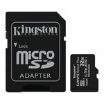 Carte microSD Kingston 32 Go, troisième vue