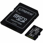 Carte microSD Kingston 256 Go, troisième vue