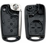 Coque clé Hyundai Kia 3 boutons lame TOY40, photo 4