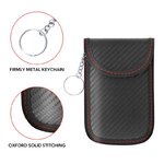 Étui anti-RFID noir, vue 3