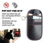 Étui anti-RFID noir, vue 2