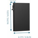 Porte-cartes aluminium anti-RFID, vue 3