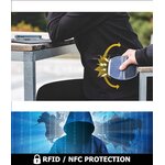 Portefeuille pop-up anti-RFID, vue 2