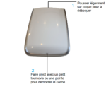 DEMONTAGE COQUE COTE BLANC