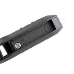 Coque clé Fiat 3 boutons noire lame SIP22, photo 4