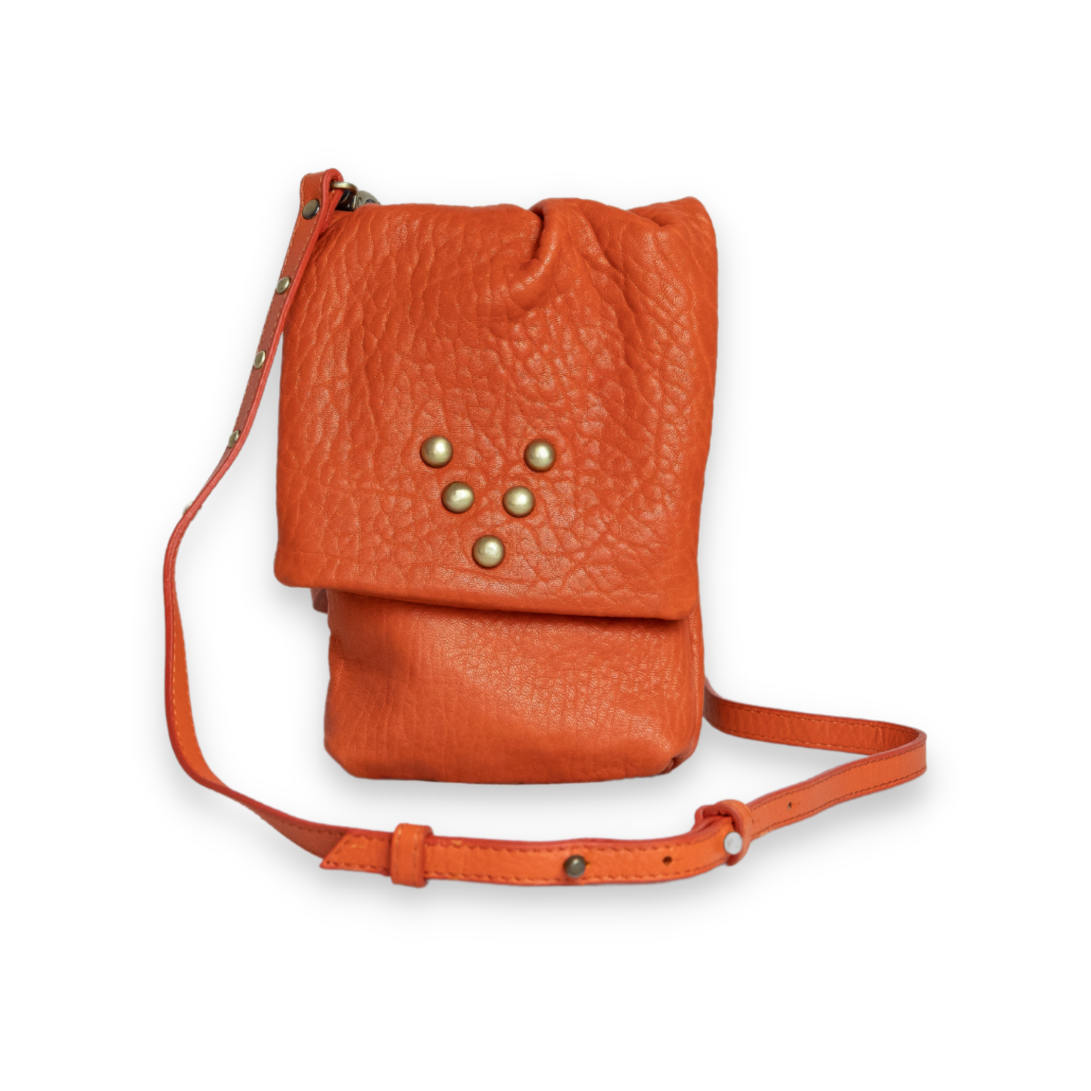 Phone Pouch Love Bble Mandarine