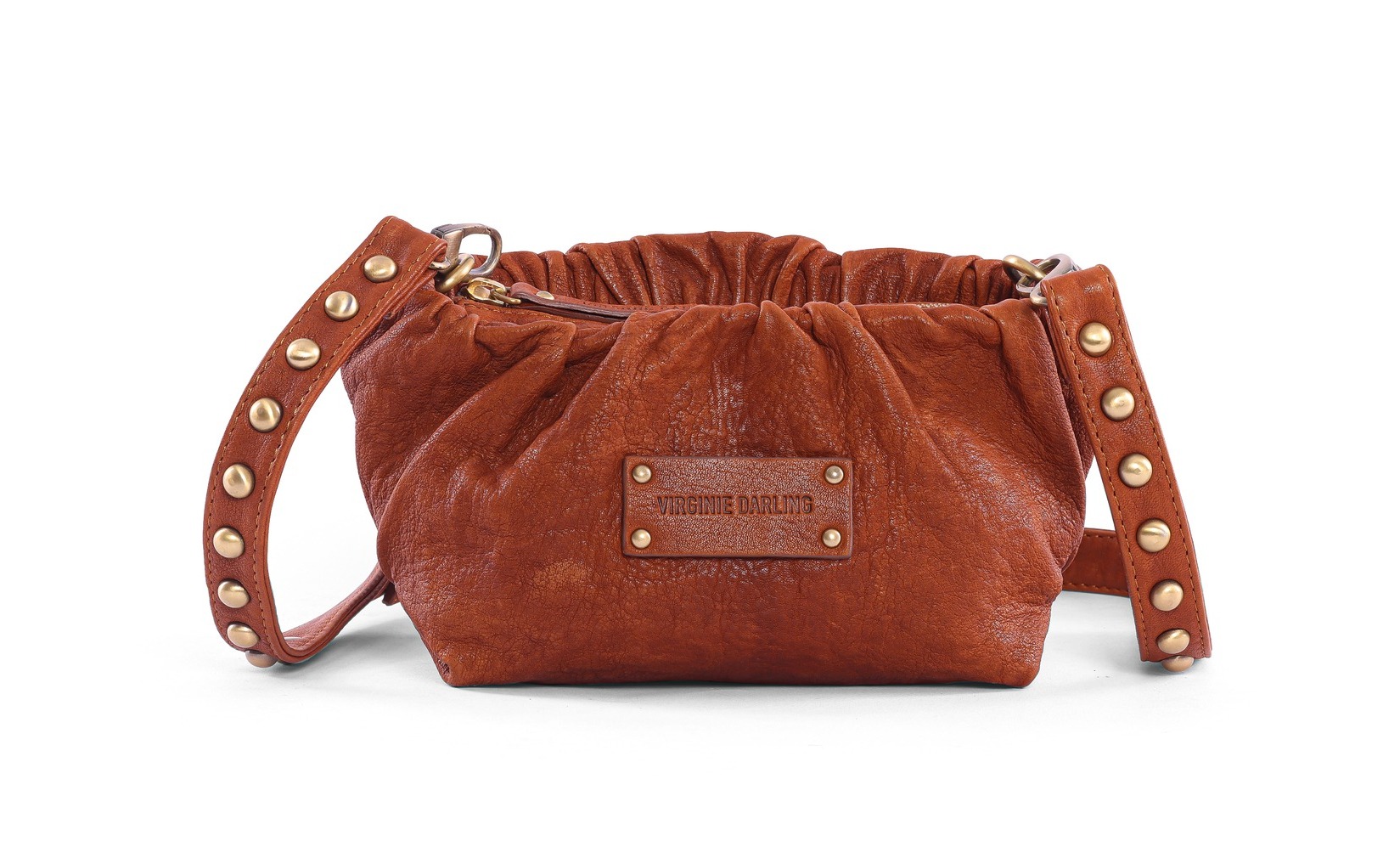 Mini Pouch Regina - Vintage Cognac