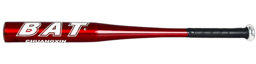 Batte de Baseball polyvalente en alliage d'aluminium,auto-défense en  métal,sécurité - Type Rouge-28 pouce (70-71cm)