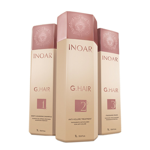 Inoar Ghair - Kit Lissage Brésilien - 3 x 1000 ml