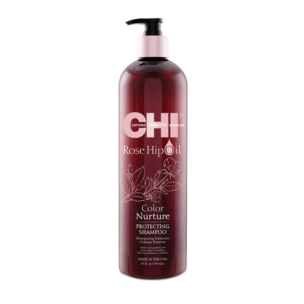 Chi - Rose Hip Oil - Shampooing protecteur - 739ml