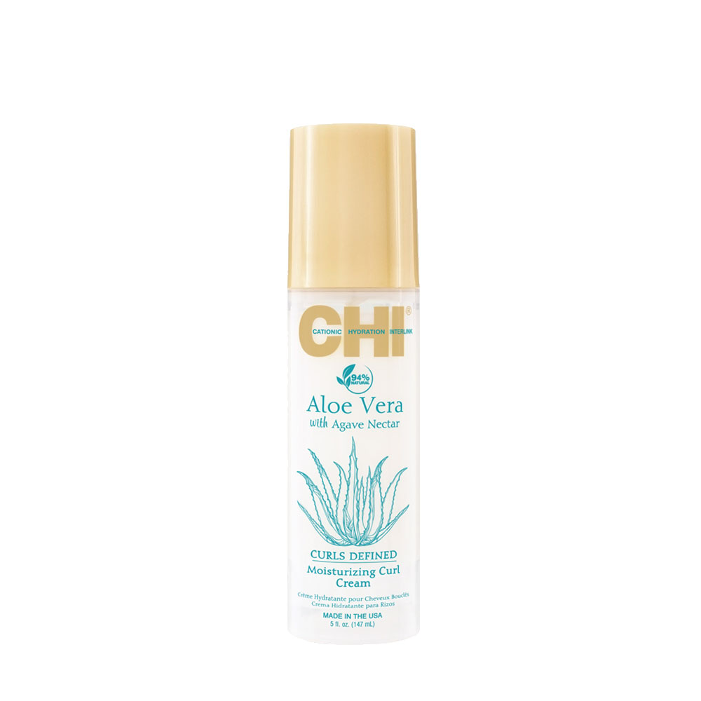 Chi - Aloe vera - Crème hydratante pour cheveux bouclés - 147ml