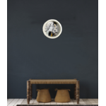 impression art contemporain femme noir et blanc 3
