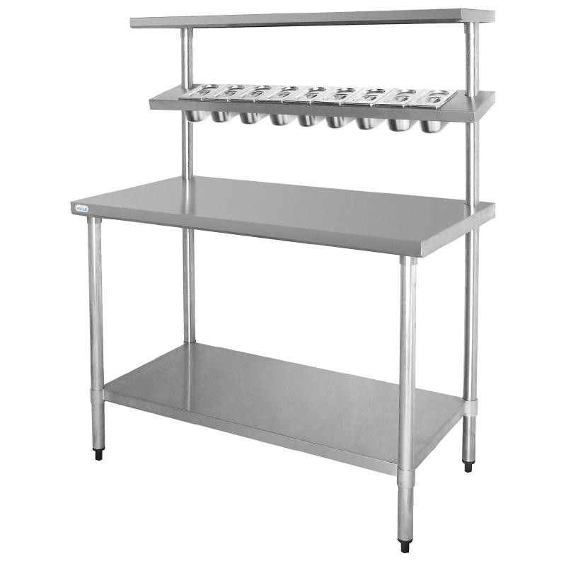 Table pliante en inox vogue 1200 ou 1800 mm