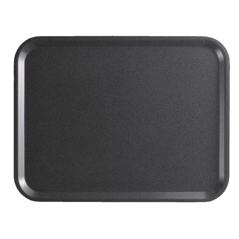 Plateau stratifié lisse Capri Cambro anthracite 460mm