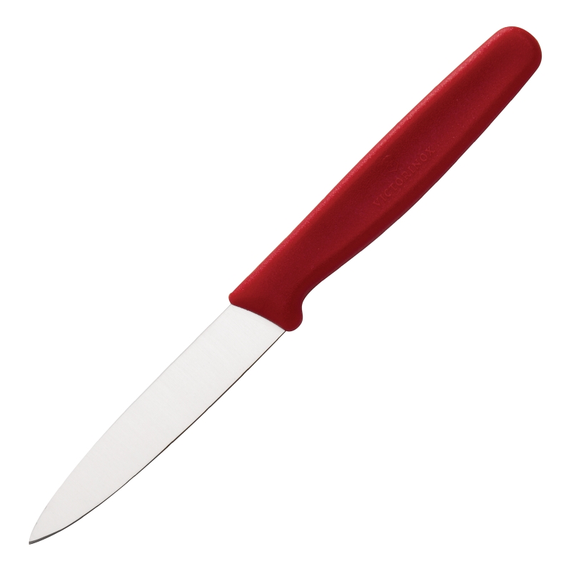 Couteau d\'office Victorinox rouge 75mm