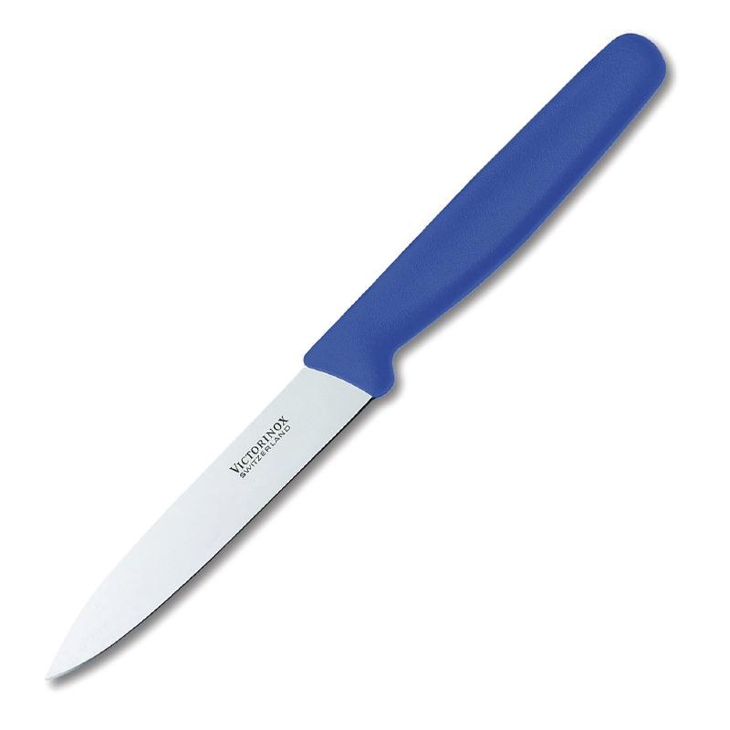 Couteau d\'office Victorinox bleu 100mm