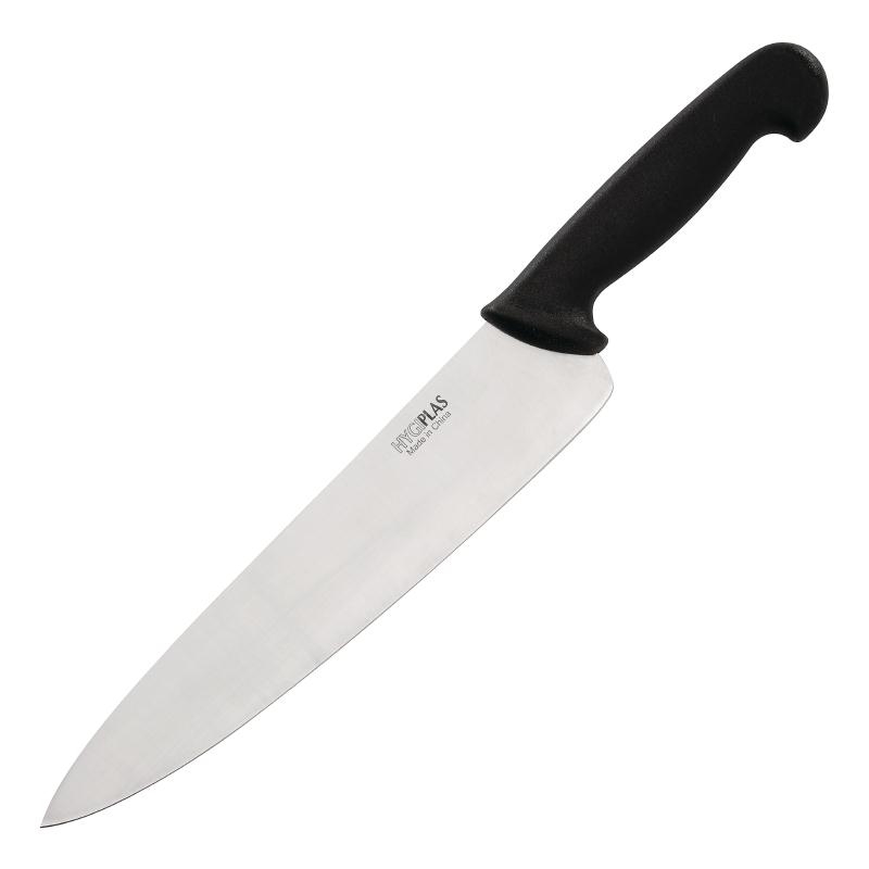 Couteau de cuisinier Hygiplas noir 255mm