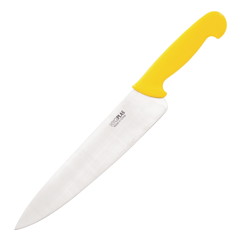 Couteau de cuisine Couteau d'office HACCP en Acier inoxydable/Plastique  jaune Was Germany