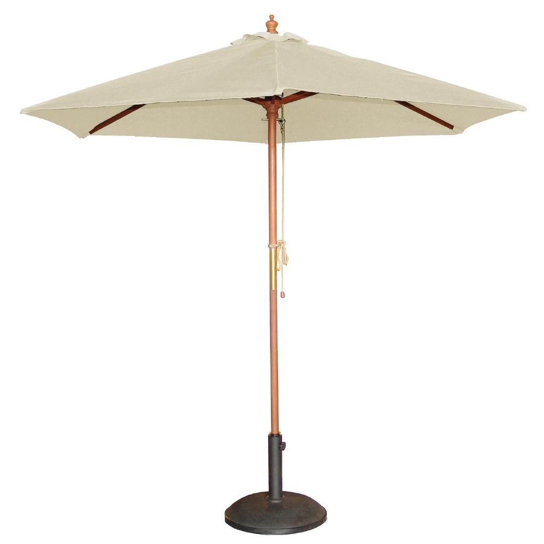 Parasol rond Bolero écru 2,5m