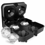 NOUVEAU-4-Cavit-Diamant-Forme-3D-Ice-Cube-Mouliste-Bar-Parti-Silicone-Plateaux-Chocolat-Moule-Cuisine