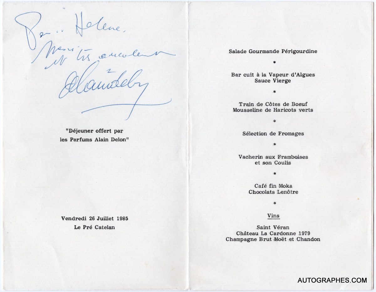 menu-pre-catelan-dedicace-autographe-alain-delon-1