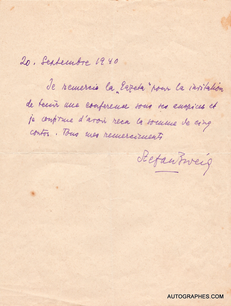 lettre-autographe-signee-stefan-zweig
