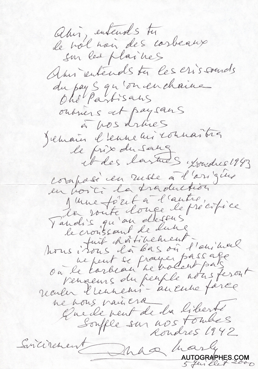 manuscrit-autographe-signee-le-chant-des-partisans-anna-marly