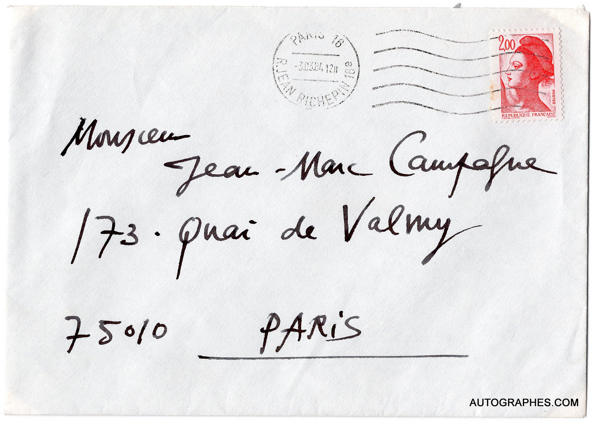 enveloppe-autographe-pierre-yves-tremois-1984-1
