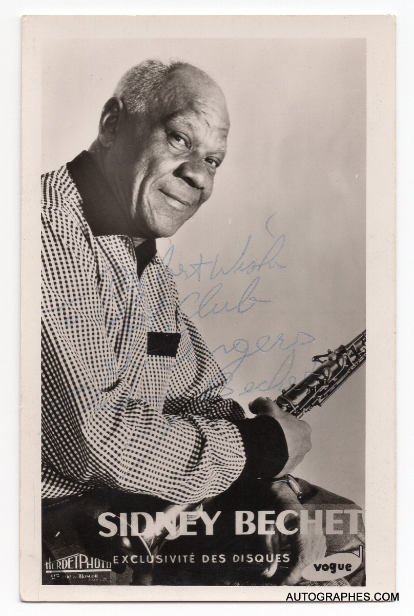 photographie-dedicace-autographe-sidney-bechet-hot-club-angers-1