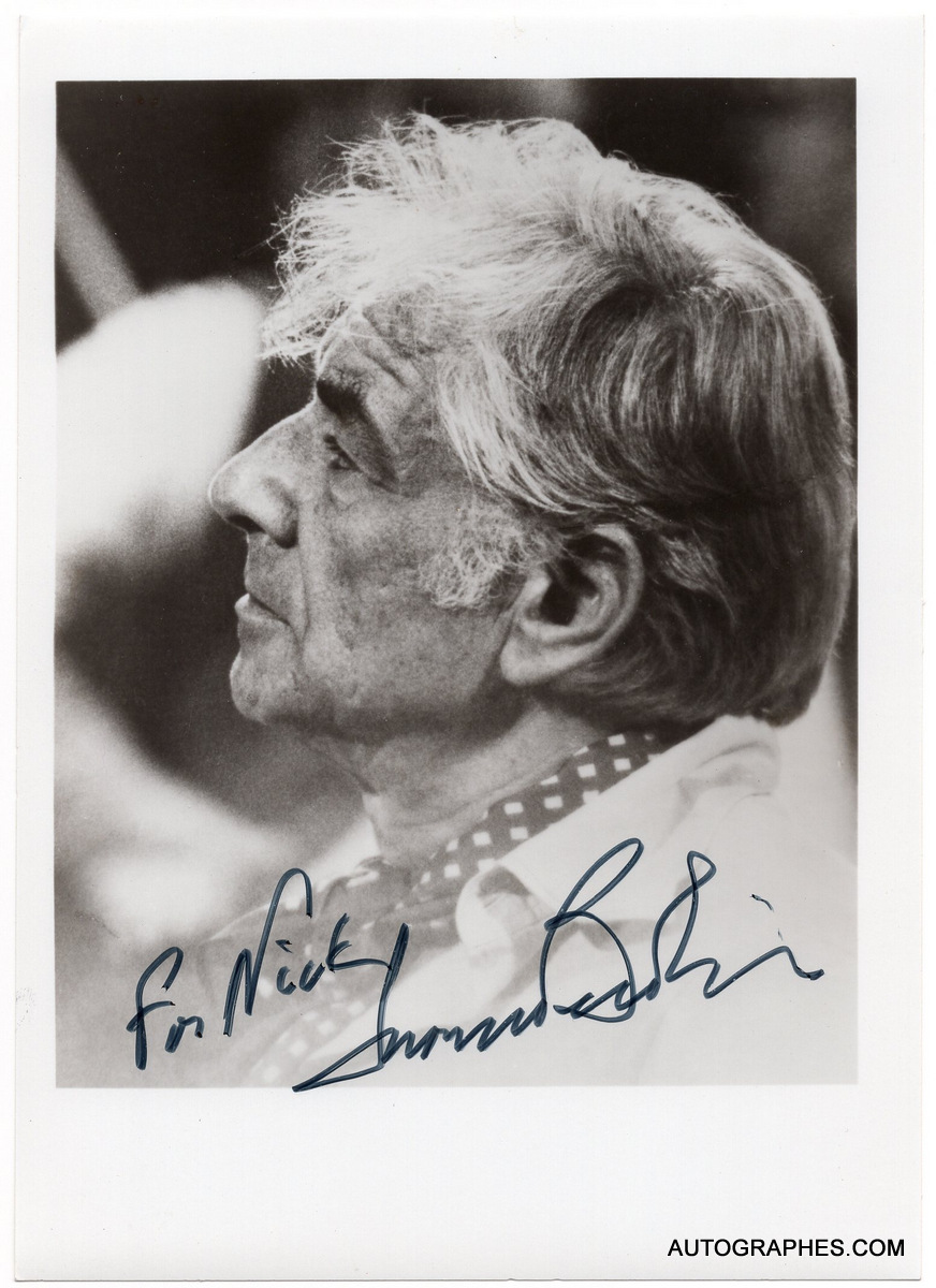 dedicace-autographe-leonard-bernstein-1