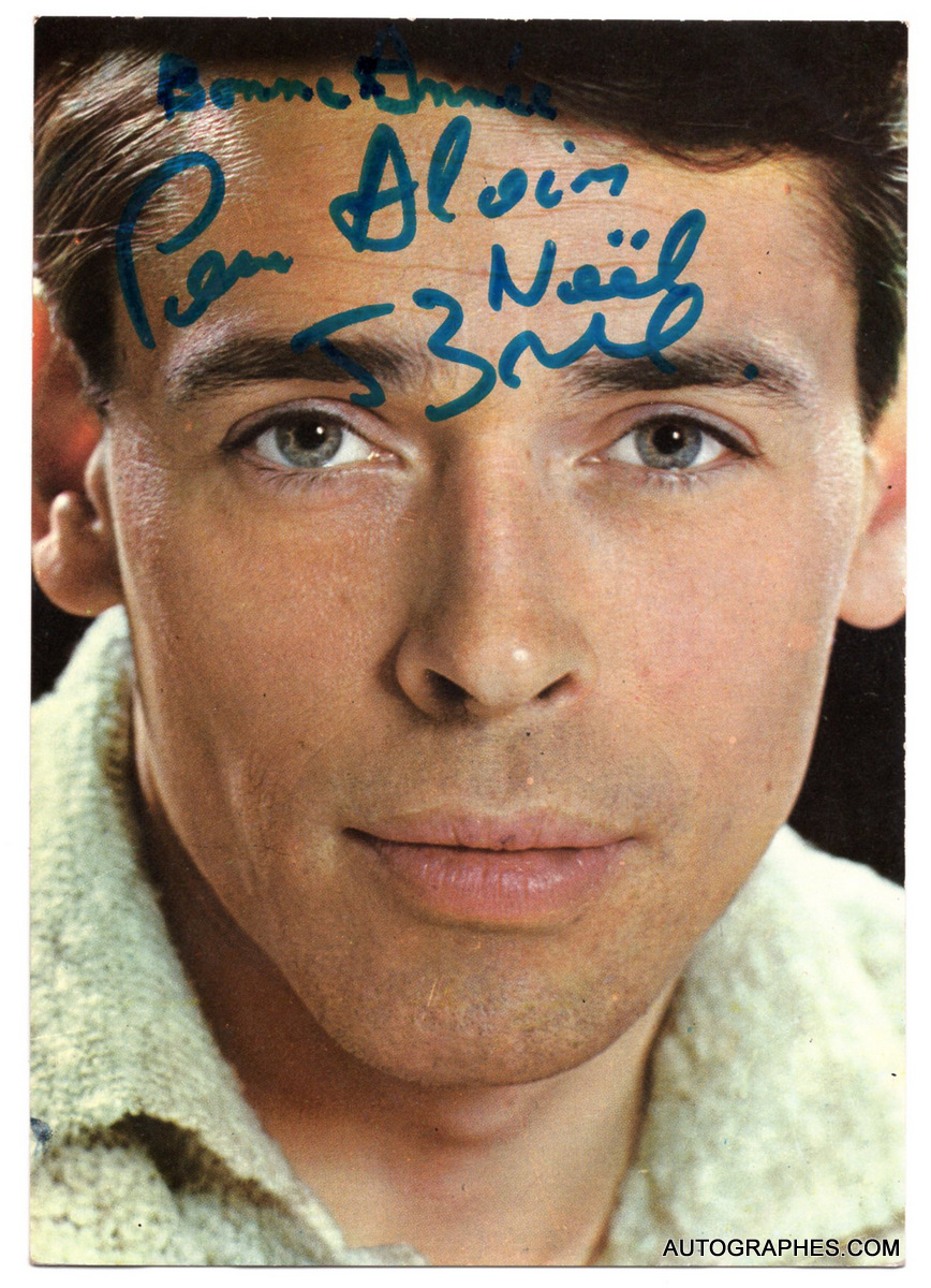 carte-photographique-dedicace-autographe-jacques-brel-noel-bonne-annee-1