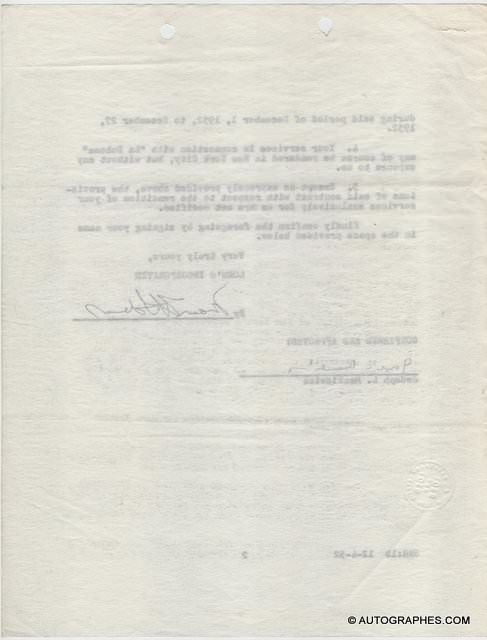 contrat-signature-autographe-joseph-mankiewicz-1-4