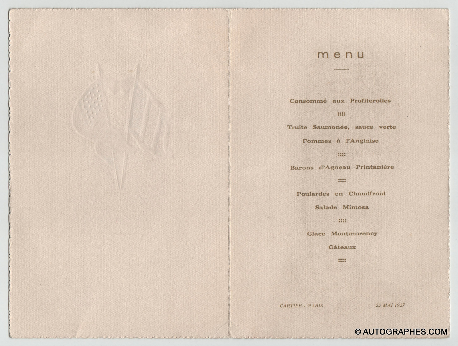 menu-dedicace-autographe-charles-lindbergh-herrick-lyautey-paris-bourget-1927-2