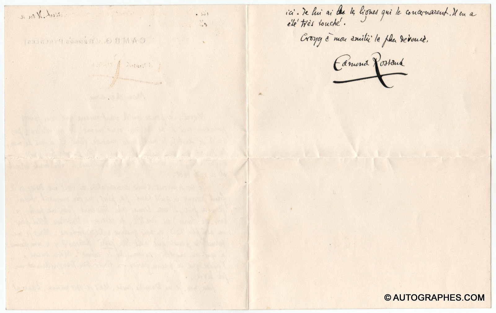 lettre-autographe-signee-edmond-rostand-cambo-2