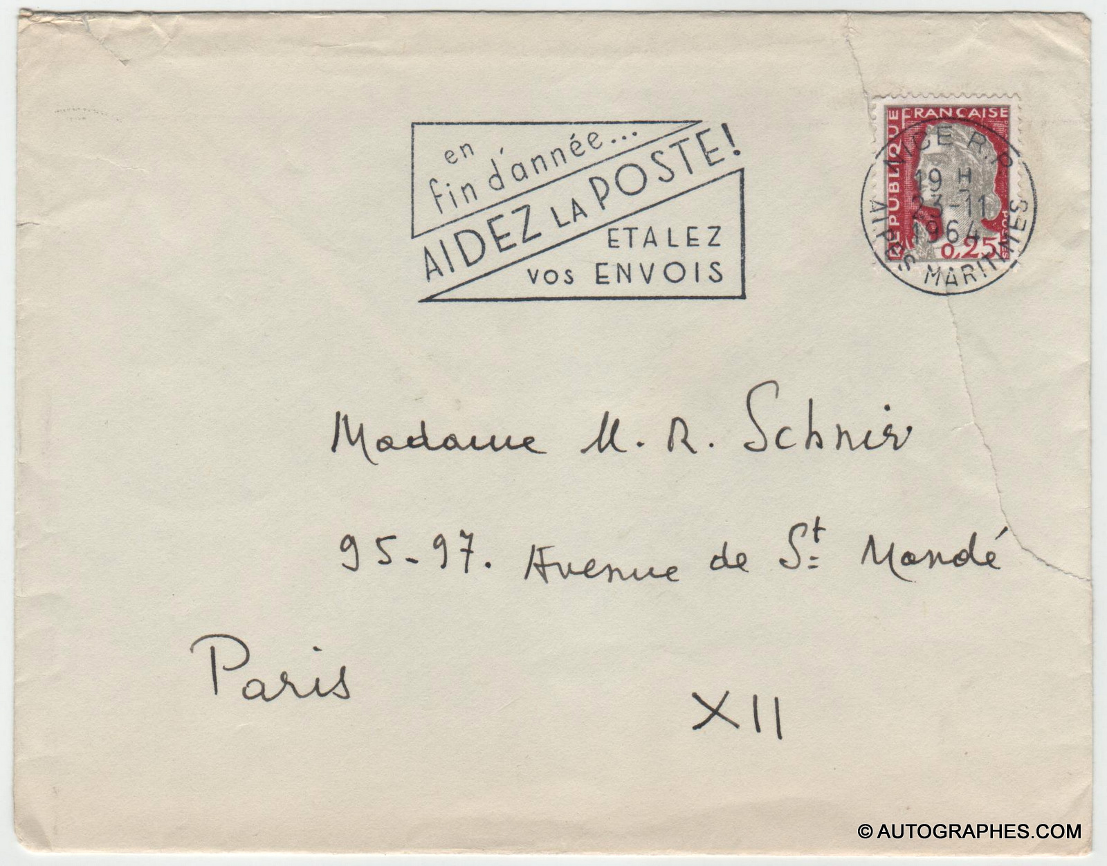 enveloppe-autographe-henri-bosco-nice-1964