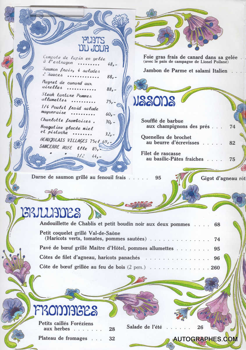 menu-le-train-bleu-dedicace-et-signature-autographe-serge-gainsbourg-2