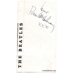 signature-autographe-paul-mccartney-the-beatles-1963-1