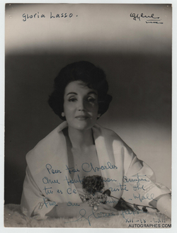 Carte Postale Signée Maurice Chevalier - Tirage Argentique Studio G.L. Manuel Frères