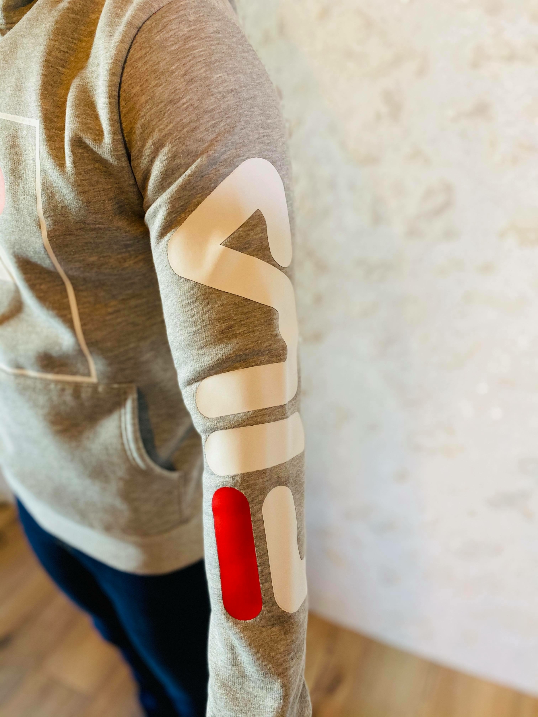 sweat fila homme brun