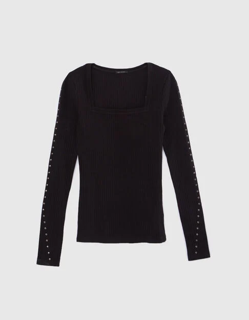Tee-Shirt, Top Femme | Kocoon Lot De 2 Tee-Shirts Pur Coton Imprimé Noir +  Uni Noir • Moteurportedegarage
