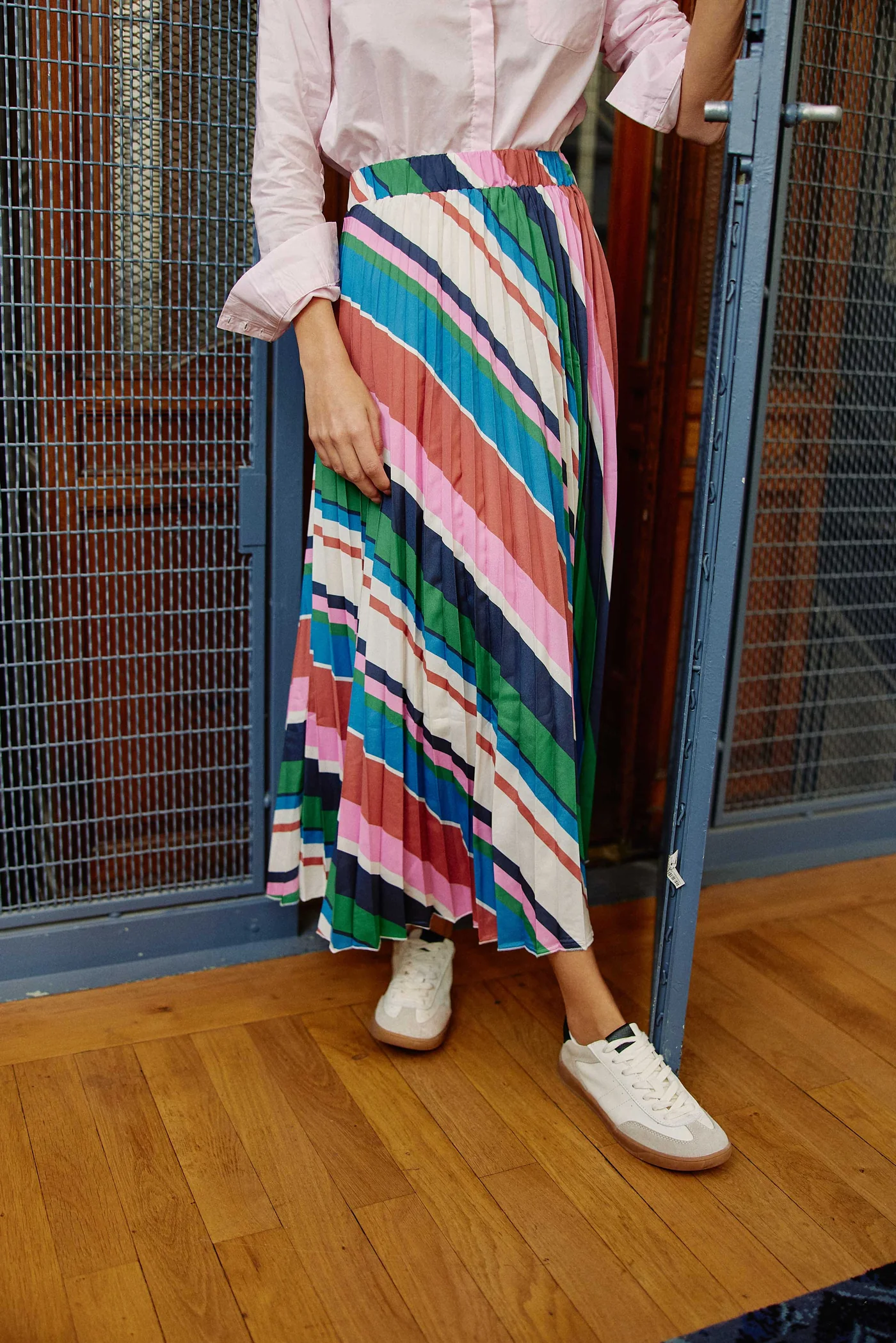 jupe plissée Jira multicolore La Petite Etoile