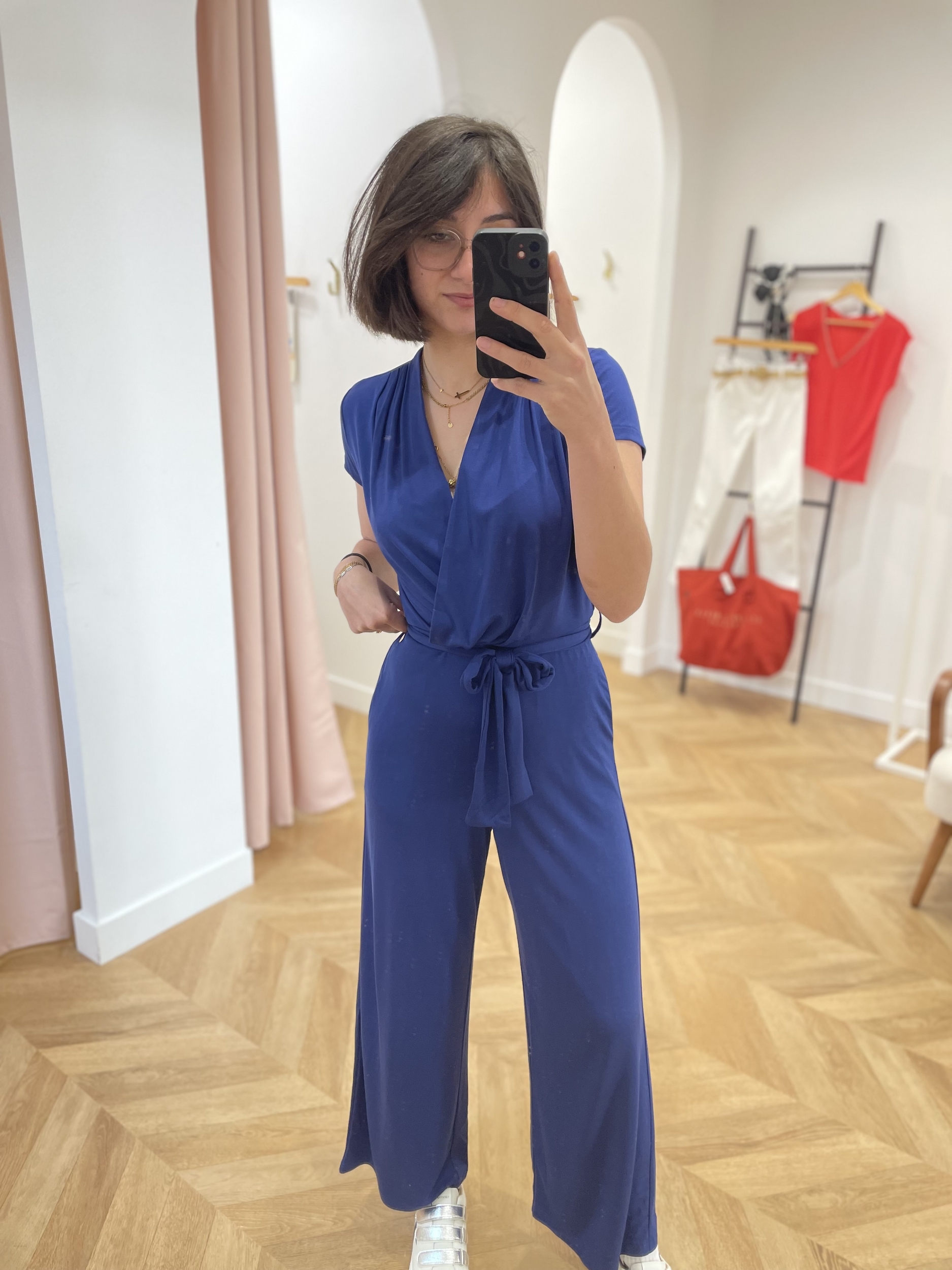 Combinaison C0310 Indigo LOLA ESPELETA Prix doux Vetements Femme 50 Combinaisons Lora