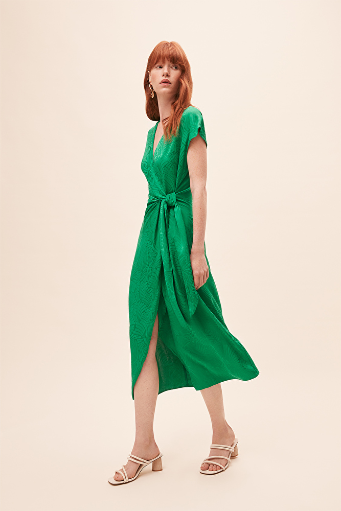 Robe verte suncoo sale