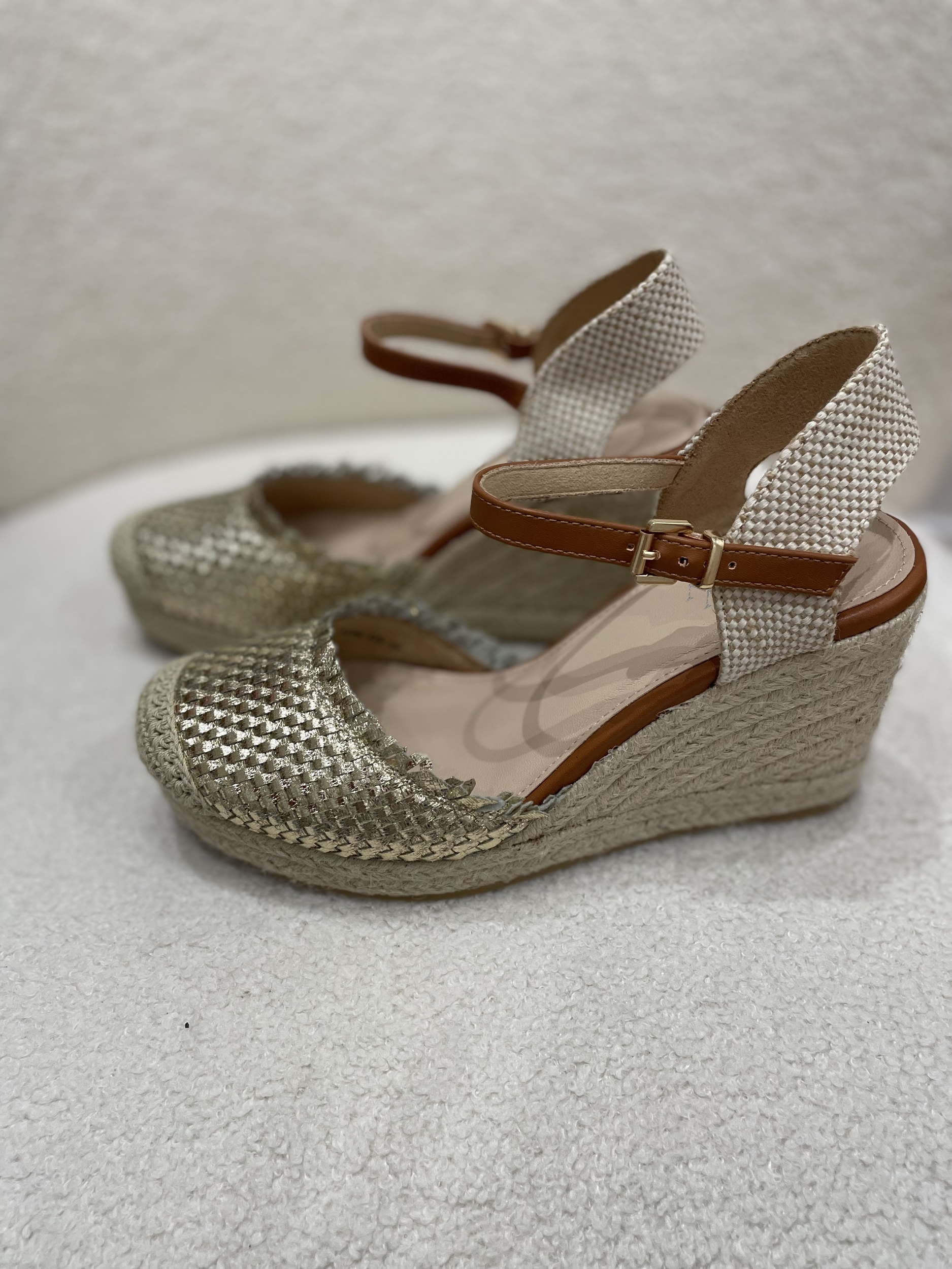 Compensées Nadine Or VANESSA WU