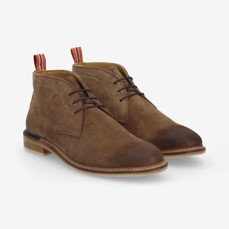 Desert Boots Boots Daim Marron Homme Schmoove Pilot Desert Schmoove  Bottines Homme Boots Pilot Desert