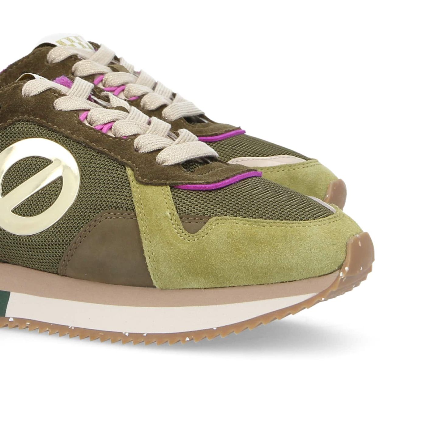 Baskets Mia New Jogger W Vert olive/Vert kaki NO NAME Prix