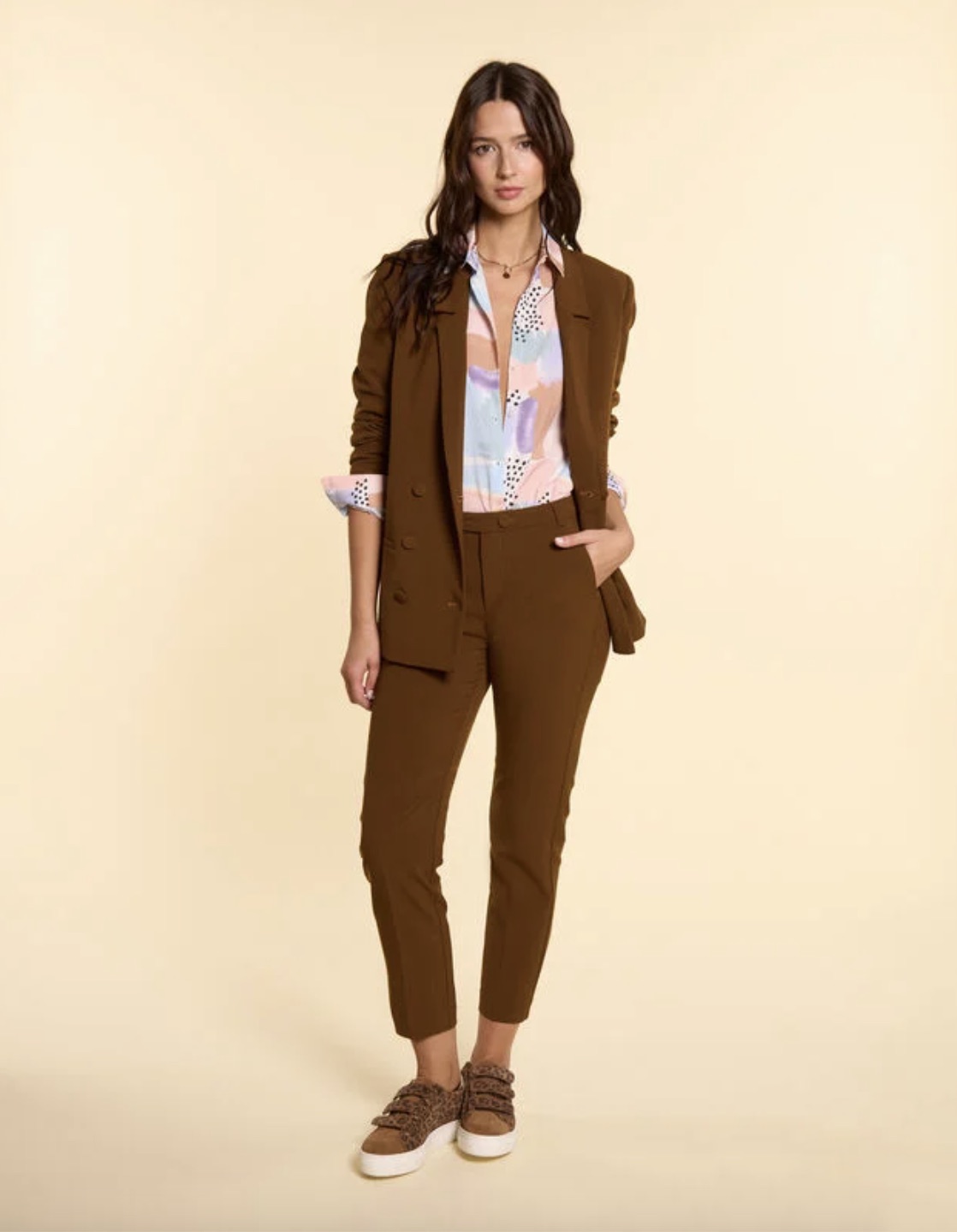 Pantalon de costume Camel Prix doux Vêtements Femme