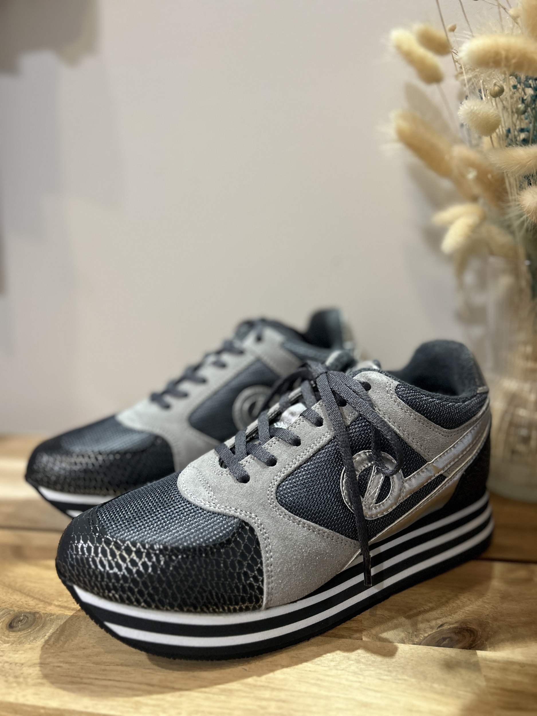 Baskets Parko Jogger W - Gris anthracite - NO NAME - Prix