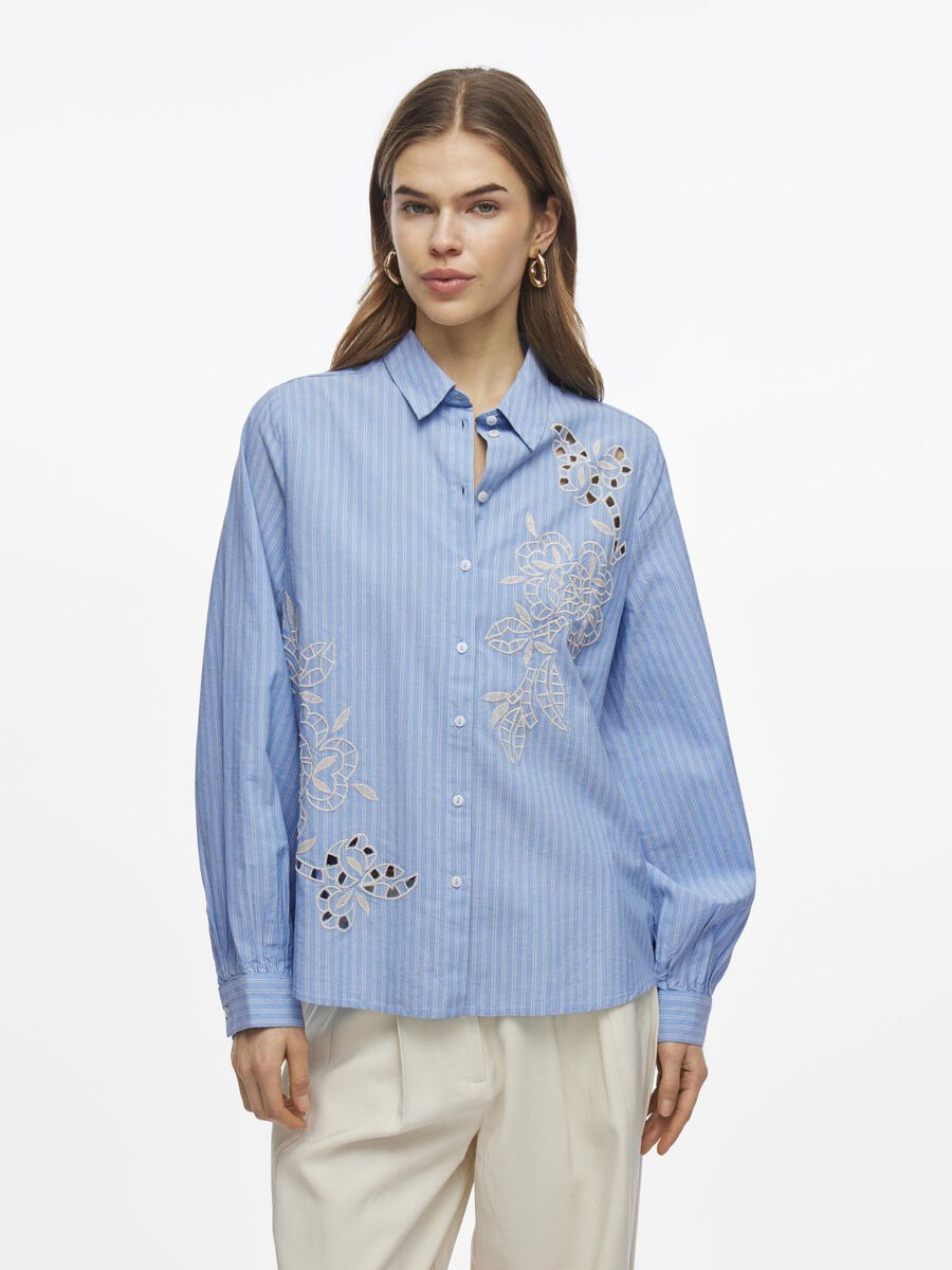 Chemise Rohan Worldview Manches Longues Rayée – Taille L – État Parfait